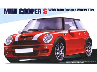 Конструктор Fujimi - Mini Cooper S with John Cooper Works Kits, 1/24, 12253 цена и информация | Конструкторы и кубики | 220.lv