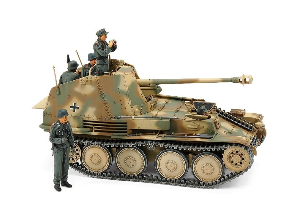 Tamiya - German Tank Destroyer Marder III M "Normandy Front", 1/35, 35364 cena un informācija | Konstruktori | 220.lv