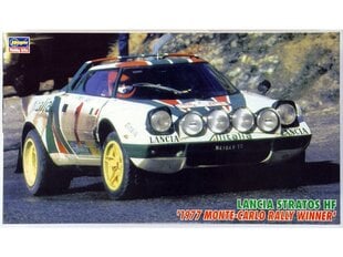 Hasegawa - Lancia Stratos HF 1977 Monte-Carlo Rally winner, 1/24, 25032 cena un informācija | Konstruktori | 220.lv