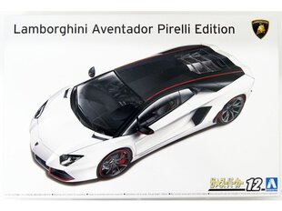 Aoshima - Lamborghini Aventador Pirelli Edition, 1/24, 06121 cena un informācija | Konstruktori | 220.lv