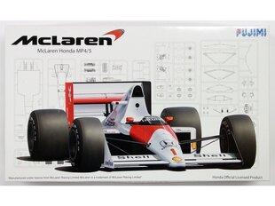 Fujimi - McLaren Honda MP4/5 1989, 1/20, 09193 cena un informācija | Konstruktori | 220.lv