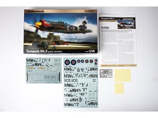 Eduard - Tempest Mk.II early version ProfiPack Edition, 1/48, 82124 цена и информация | Конструкторы и кубики | 220.lv