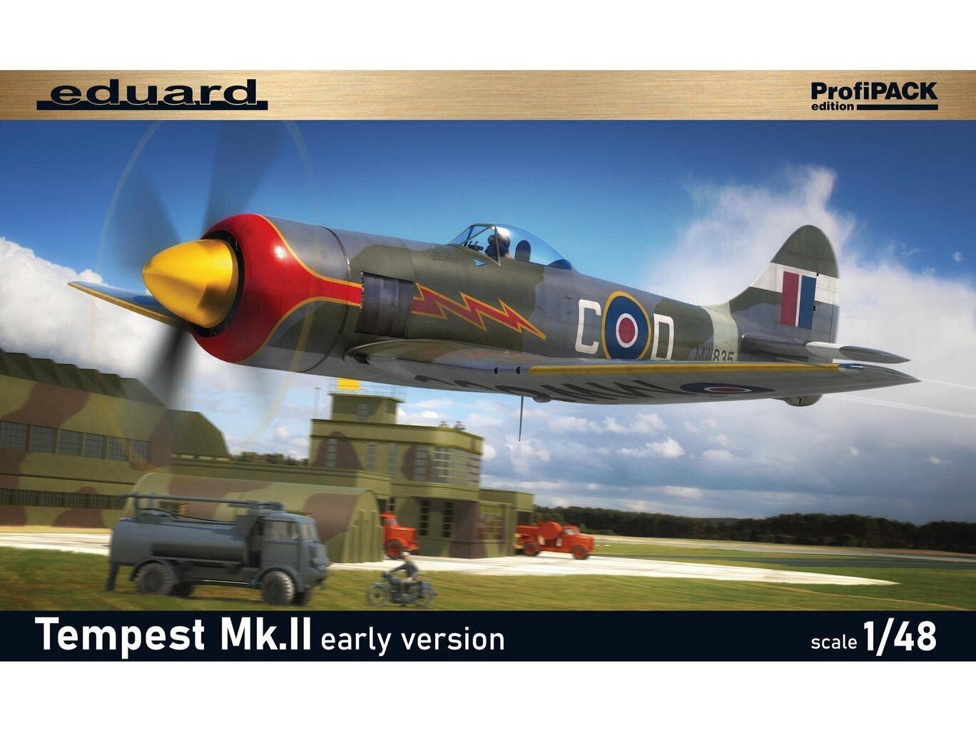 Eduard - Tempest Mk.II early version ProfiPack Edition, 1/48, 82124 cena un informācija | Konstruktori | 220.lv