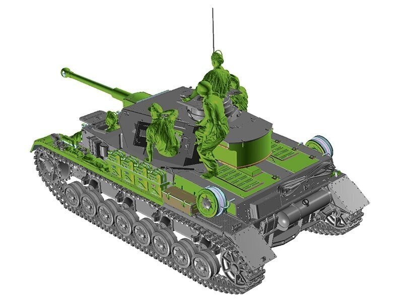 Tamiya - Panzerkampfwagen IV Ausf. G Sd.Kfz. 161/1 early production, 1/35, 35378 цена и информация | Konstruktori | 220.lv