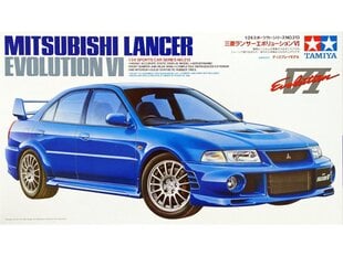 Сборная модель для склеивания Tamiya - Mitsubishi Lancer Evolution VI, 1/24, 24213 цена и информация | Конструкторы и кубики | 220.lv