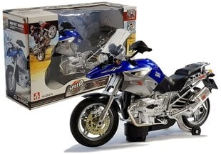 Мотоцикл со звуковыми и световыми эффектами синий цена и информация | Игрушки для мальчиков | 220.lv