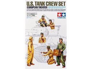 Сборная пластиковая модель Tamiya - U.S. Tank Crew set (European Theater), 1/35, 35347 цена и информация | Конструкторы и кубики | 220.lv