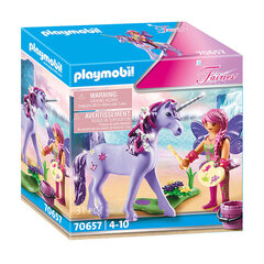 70656 PLAYMOBIL® Fairies, Праздничная фея с единорогом, 70657 цена и информация | Kонструкторы | 220.lv