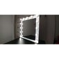 Kosmētikas spogulis WHITE III 80x80 цена и информация | Spoguļi | 220.lv