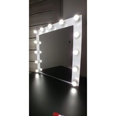 Косметическое зеркало WHITE III 80x80 цена и информация | Зеркальца | 220.lv