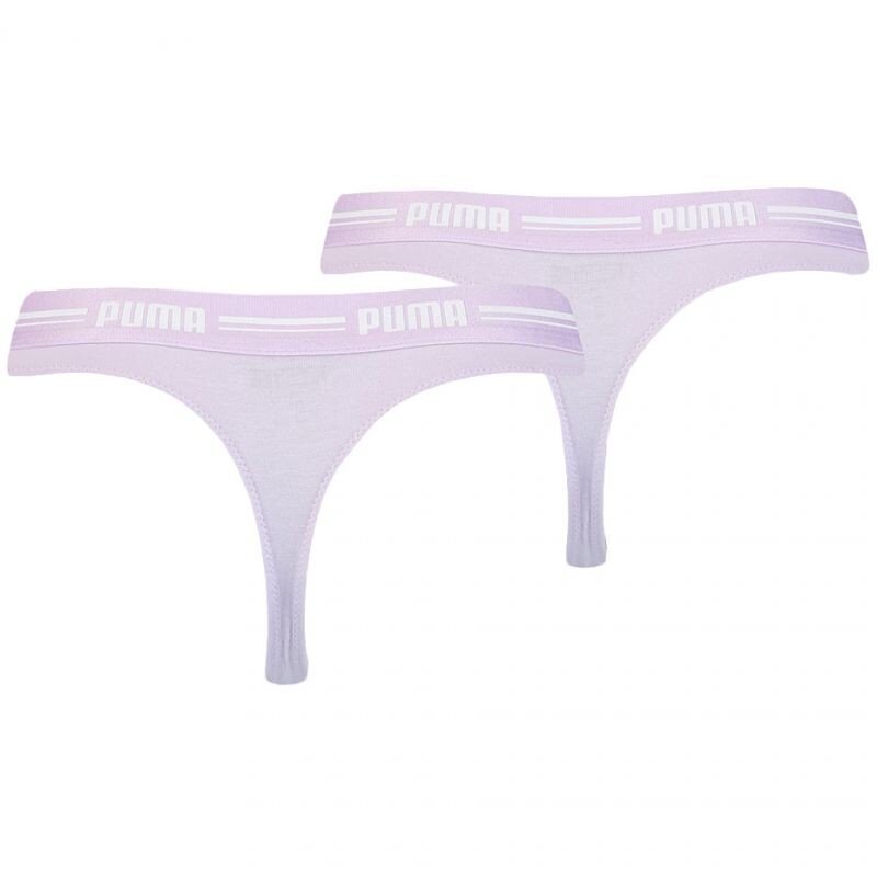 Biksītes sievietēm Puma String 2P Pack Underwear W 907 854 07, 2 gab. цена и информация | Sieviešu biksītes | 220.lv