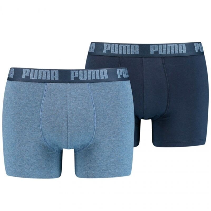 Apakšbikses vīriešiem Puma Basic Boxer 2P M 906823 36, 2 gab. cena un informācija | Vīriešu apakšbikses | 220.lv