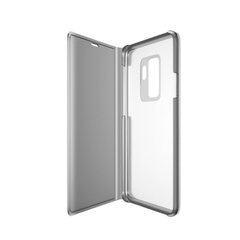 Mocco Clear View Cover Case Grāmatveida Maks Telefonam Xiaomi Redmi 8A Sudraba cena un informācija | Telefonu vāciņi, maciņi | 220.lv