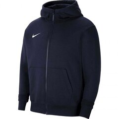 Džemperis zēniem Nike Park 20 Fleece Hoodie Junior CW6891-451, tumši zils цена и информация | Свитеры, жилетки, пиджаки для мальчиков | 220.lv