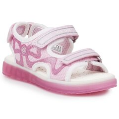 Meiteņu sandales Geox J S. Blikk GB Jr J928UB-0ASAJ-C8208, rozā цена и информация | Детские сандали | 220.lv
