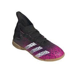 Футбольные бутсы детские Adidas Predator Freak 3 IN Jr FW7534, чёрный цена и информация | Футбольные ботинки | 220.lv