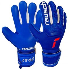 Вратарские перчатки Reusch Attrakt Freegel Silver Finger Support Junior 5172238 4010 цена и информация | Перчатки вратаря | 220.lv