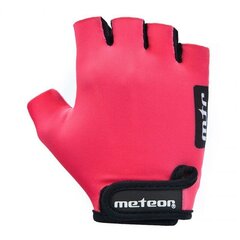 Treniņu cimdi Meteor Pink Jr 26196-26197-26198 cena un informācija | Sporta cimdi | 220.lv