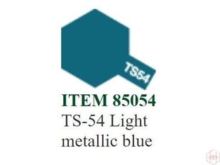 Tamiya - TS-54 Light metallic blue, 100ml cena un informācija | Modelēšanas un zīmēšanas piederumi | 220.lv