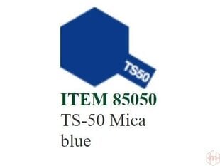 Аэрозольная краска Tamiya - TS-50 Mica blue, 100 мл цена и информация | Принадлежности для рисования, лепки | 220.lv