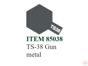 Аэрозольная краска Tamiya - TS-38 Gun metal, 100 мл цена и информация | Принадлежности для рисования, лепки | 220.lv