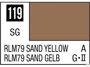 Песочно-желтый Mr.Hobby - Mr.Color C-119 RLM79, 10 мл цена и информация | Принадлежности для рисования, лепки | 220.lv