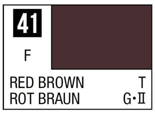 Краски Нитро Mr.Hobby, Mr.Color C-041 Red Brown, 10 мл цена и информация | Принадлежности для рисования, лепки | 220.lv