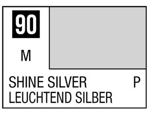 Mr.Hobby - Mr.Color C-090 Shine Silver, 10ml cena un informācija | Modelēšanas un zīmēšanas piederumi | 220.lv