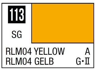 Mr.Hobby - Mr.Color C-113 RLM04 Yellow, 10ml cena un informācija | Modelēšanas un zīmēšanas piederumi | 220.lv