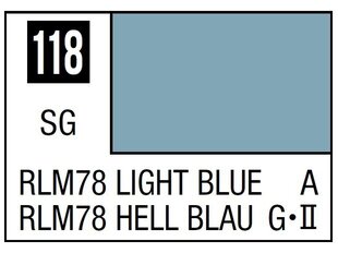 Mr.Hobby - Mr.Color C-118 RLM78 Light Blue, 10ml cena un informācija | Modelēšanas un zīmēšanas piederumi | 220.lv