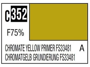 Mr.Hobby - Mr.Color C-352 Chromate Yellow Primer FS33481, 10ml cena un informācija | Modelēšanas un zīmēšanas piederumi | 220.lv
