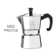 Кофейник Kaufgut Espresso Miss Moka Prestige, 0,36 л цена и информация | Чайники, кофейники | 220.lv