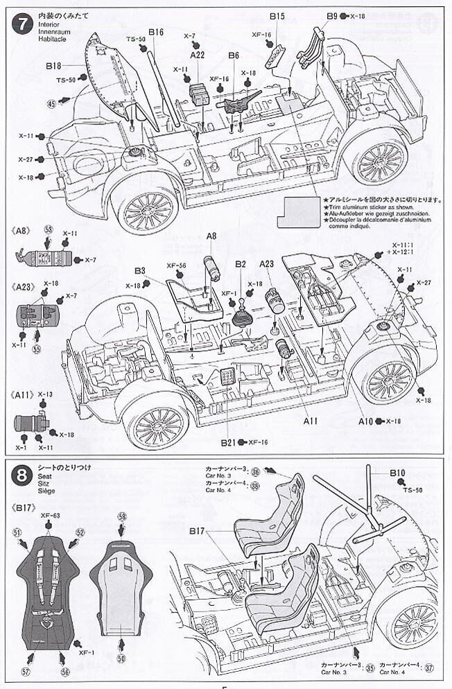 Tamiya - Subaru Impreza WRC Monte Carlo 98, 1/24, 24199 cena un informācija | Konstruktori | 220.lv