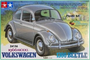 Tamiya - Volkswagen Beetle 1966 Model, 1/24, 24136 цена и информация | Kонструкторы | 220.lv