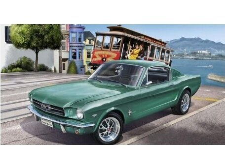 Revell - 1965 Ford Mustang 2+2 Fastback, 1/24, 07065 cena un informācija | Konstruktori | 220.lv