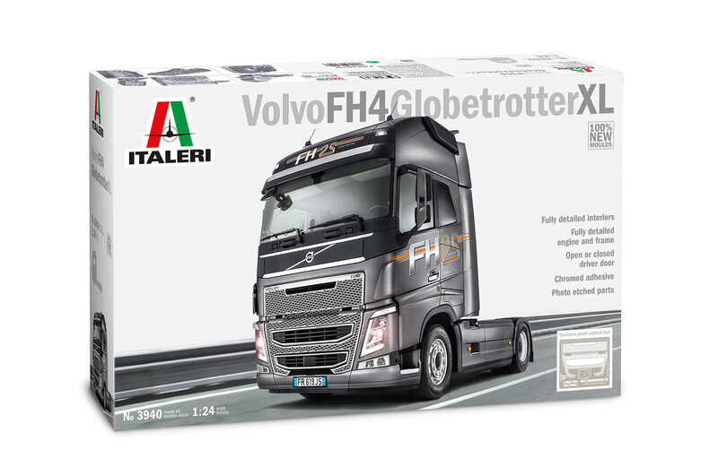 Italeri-VolvoFH16GlobetrotterXL,1/24,3940