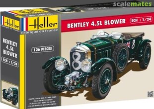 Пластиковая сборная модель Heller - Bentley 4.5L Blower, 1/24, 80722 цена и информация | Конструкторы и кубики | 220.lv