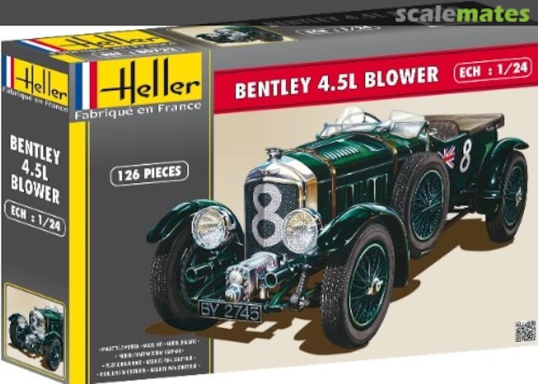 Heller - Bentley 4.5L Blower, 1/24, 80722 цена и информация | Konstruktori | 220.lv