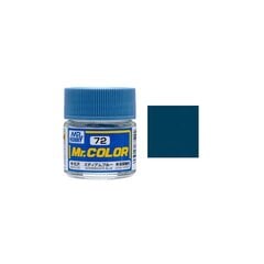 Нитрокраска серии Mr.Hobby - Mr.Color C-072 Intermediate Blue, 10 м цена и информация | Принадлежности для рисования, лепки | 220.lv