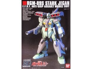 Bandai - HGUC Gundam Unicorn RGM-89S Stark Jegan E.F.S.F. Anti-Ship Assault Mobile Suit, 1/144, 59161 cena un informācija | Konstruktori | 220.lv