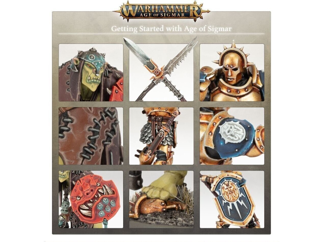 Getting Started With Warhammer Age of Sigmar, 80-16 цена и информация | Konstruktori | 220.lv