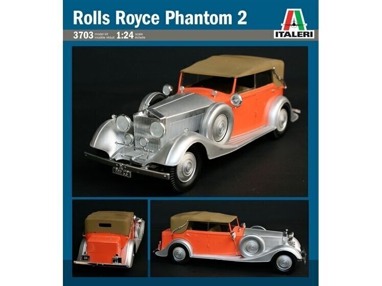 Italeri - Rolls-Royce Phantom II, 1/24, 3703 cena un informācija | Konstruktori | 220.lv