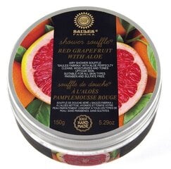 Увлажняющее суфле для душа и экстрактом алоэ GRAPEFRUIT Saules Fabrika, 150 г цена и информация | Масла, гели для душа | 220.lv