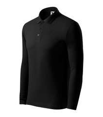 Рубашка поло Pique Polo LS для мужчин, зеленая цена и информация | Мужские рубашки | 220.lv
