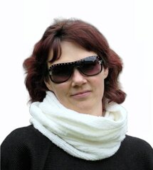 Вязаный шарф круглый в полоску цена и информация | Женские шарфы, платки | 220.lv