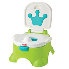 Muzikāls bērnu podiņš - pakāpiens Fisher Price Royal Potty 3in1, DLT00 cena un informācija | Fisher Price Mājsaimniecības preces | 220.lv