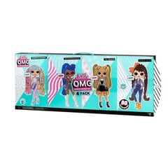 L.O.L. Surprise! OMG 4-pk Series 2 cena un informācija | Rotaļlietas meitenēm | 220.lv