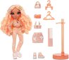 Lelle Rainbow high Lelle Peach, 29 cm цена и информация | Rotaļlietas meitenēm | 220.lv