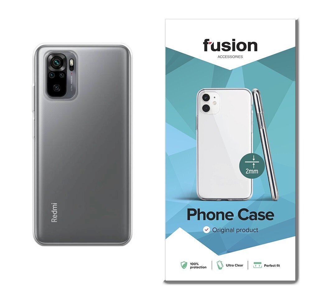 Fusion ultra clear series 2 mm silikona aizsargapvalks Apple iPhone 13 Pro Max caurspīdīgs (EU Blister) цена и информация | Telefonu vāciņi, maciņi | 220.lv