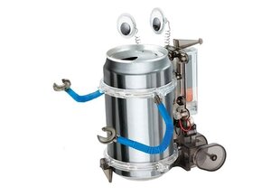Zinātniskais komplekts Tin Can Robot cena un informācija | Galda spēles | 220.lv